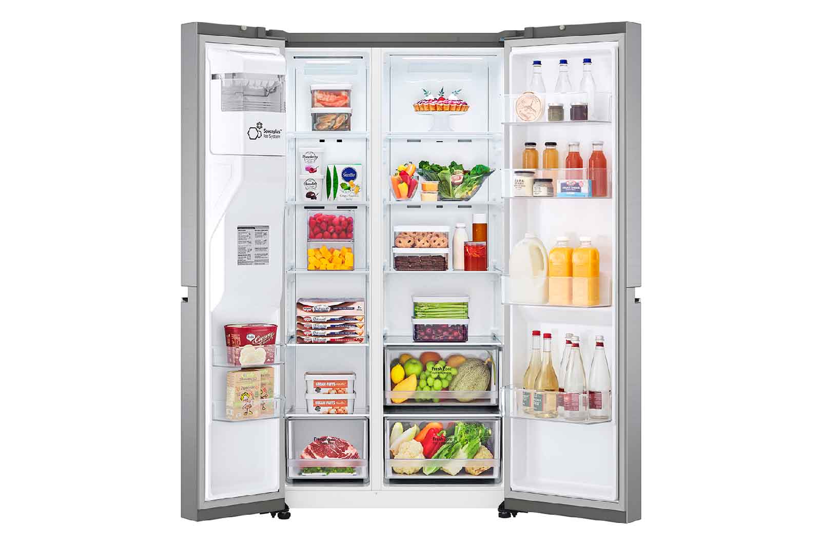 LG Nevecón - GS77SPP - Capacidad 769L DoorCooling+, GS77SPP