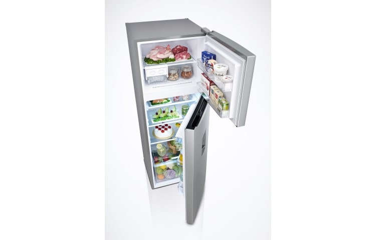 LG Nevera, Sin escarcha, 272Lts, Smart Inverter, Dispensador de agua Platinum Silver3 , GT28WPP