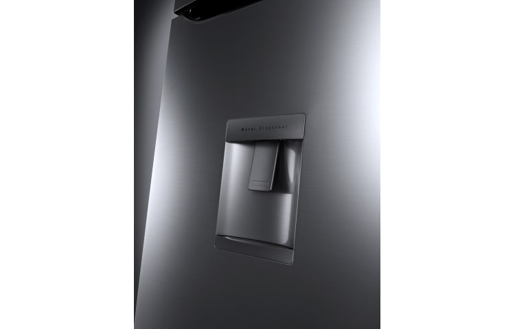 LG Nevera, Sin escarcha, 272Lts, Smart Inverter, Dispensador de agua Platinum Silver3 , GT28WPP