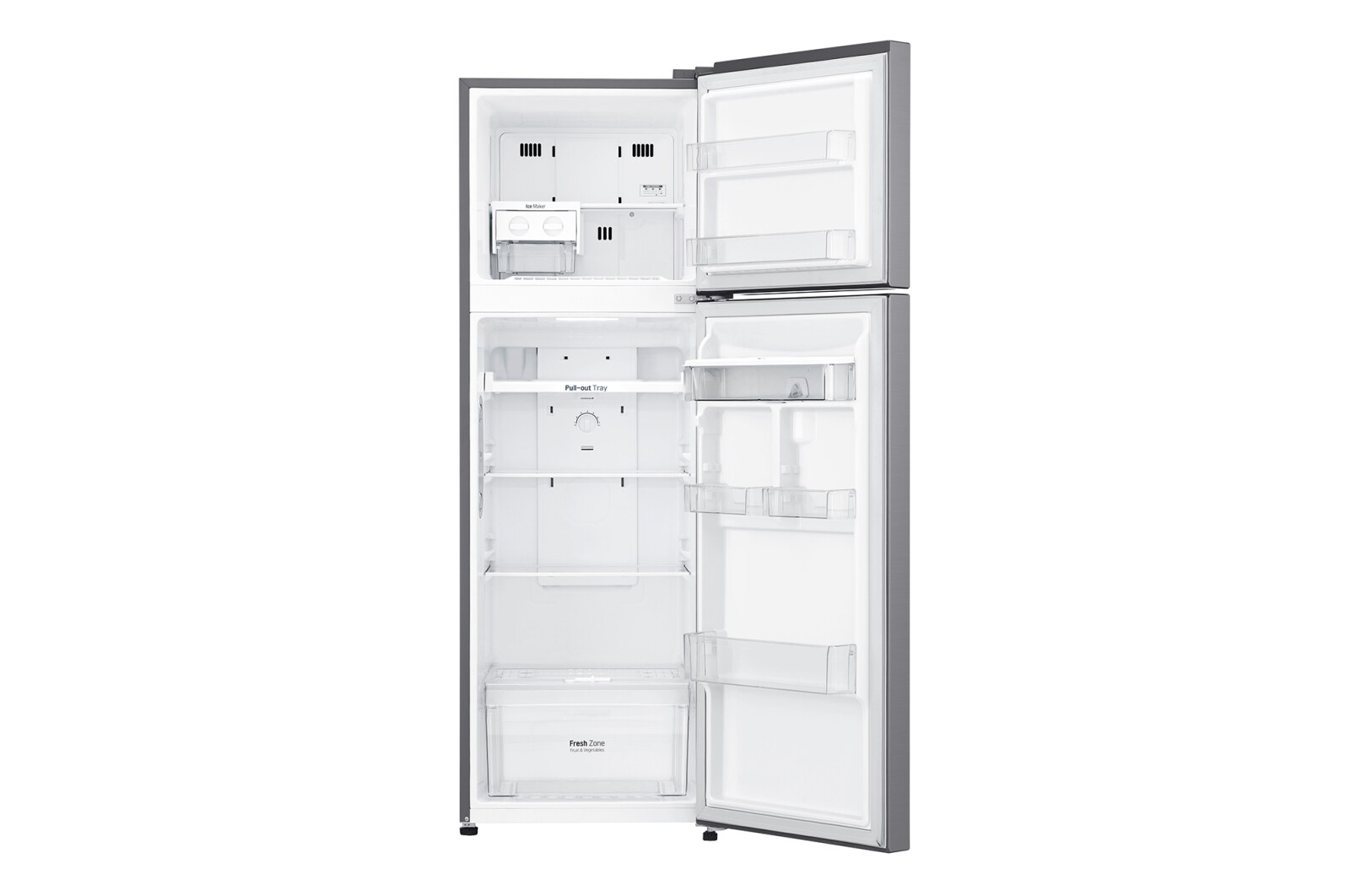 LG Nevera LG Top Mount, Tecnología Door Cooling™, capacidad 272 LTS, Inverter Linear Compresor, GT29WPPDC