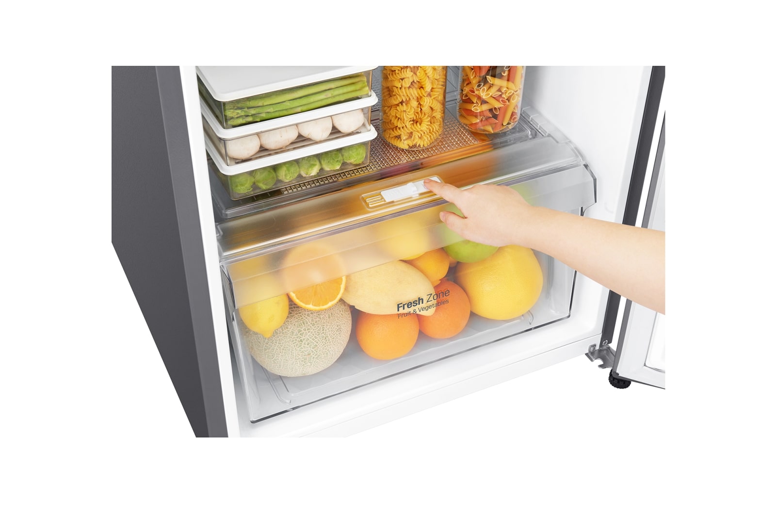 LG Nevera LG Top Mount, Tecnología Door Cooling™, capacidad 272 LTS, Inverter Linear Compresor, GT29WPPDC