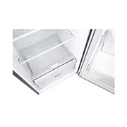 LG Nevera Top Mount, Tecnología Multi Air Flow, capacidad 254 lts, acabado Platinum Silver 3, GT29WPPKT