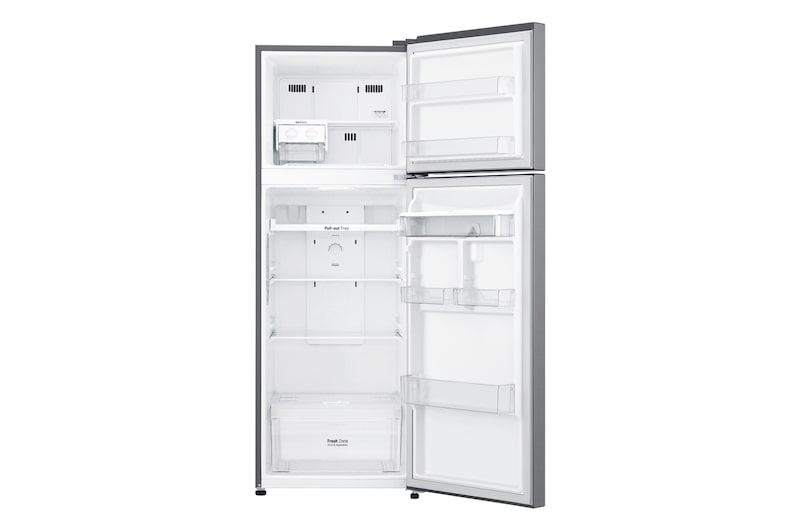 LG Nevera Top Mount Tecnología Door Cooling, capacidad 333 lts, acabado Platinum Silver 3, GT32WPPDC