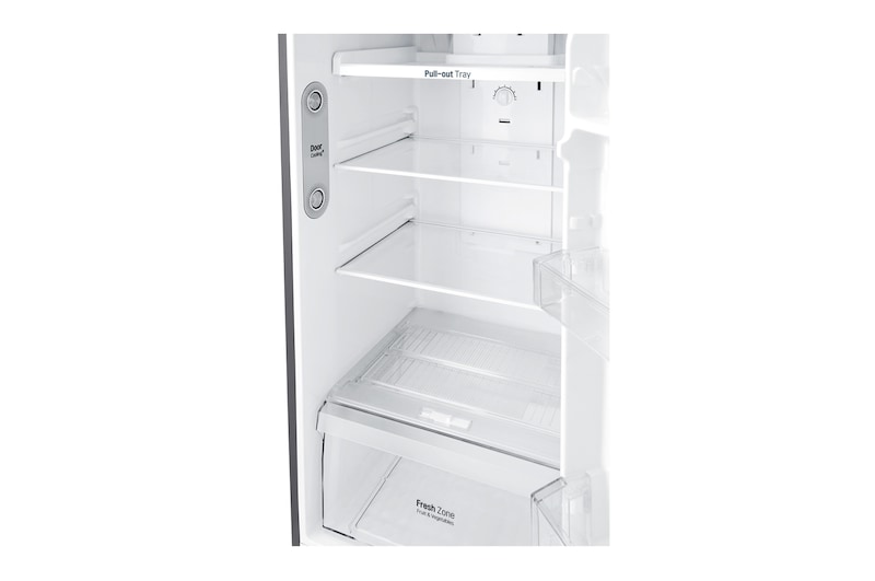LG Nevera Top Mount Tecnología Door Cooling, capacidad 333 lts, acabado Platinum Silver 3, GT32WPPDC