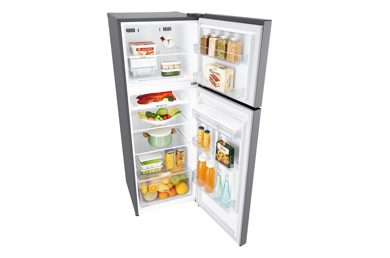 LG Nevera Top Mount Tecnología Door Cooling, capacidad 333 lts, acabado Platinum Silver 3, GT32WPPDC