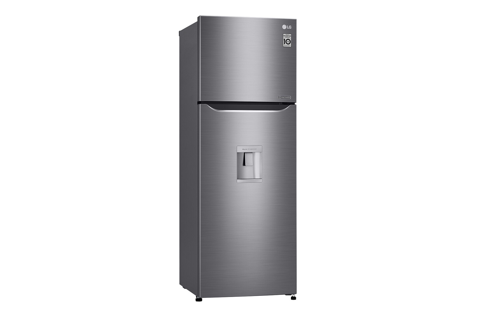 LG Nevera Top Mount Tecnología Door Cooling, capacidad 333 lts, acabado Platinum Silver 3, GT32WPPDC