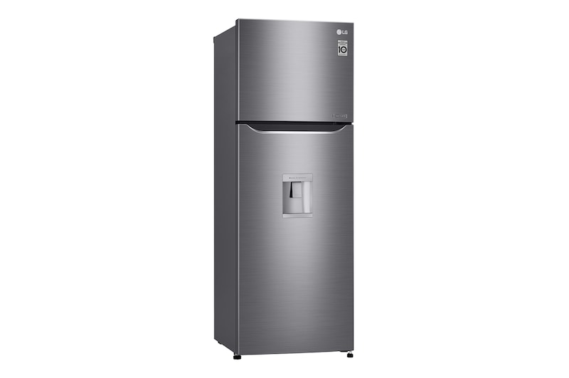 LG Nevera Top Mount Tecnología Door Cooling, capacidad 333 lts, acabado Platinum Silver 3, GT32WPPDC