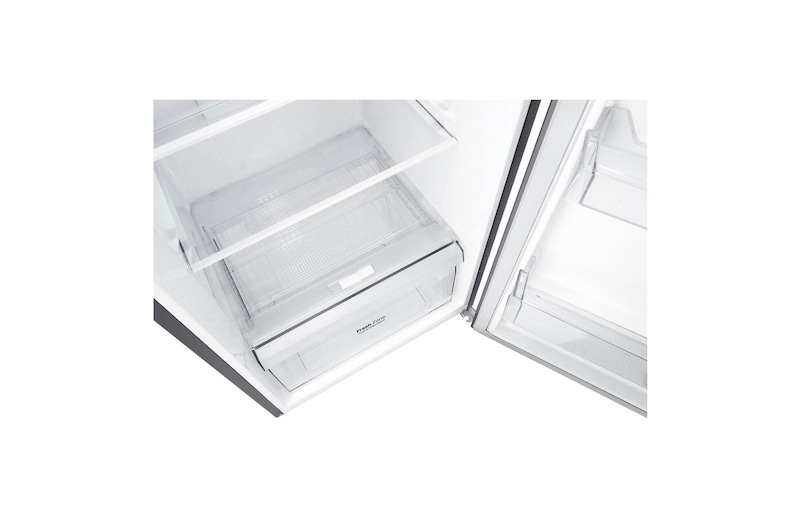 LG Nevera Top Mount, Tecnología Moist Balance Crisper, capacidad 312 lts, acabado Platinum Silver 3, GT32WPPKT