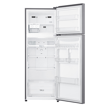 LG Nevera Top Mount, Tecnología Door Cooling™ de 410 LTS, No frost, Acabado Platinum silver, Inverter Compressor, GT39WPPDC