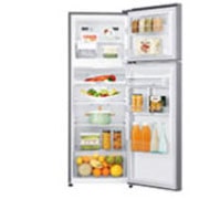 LG Nevera Top Mount, Tecnología Door Cooling™ de 410 LTS, No frost, Acabado Platinum silver, Inverter Compressor, GT39WPPDC