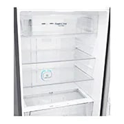 LG Nevera Top Freezer 410L con DoorCooling, HygieneFresh<sup>+</sup> y conectividad Wi-Fi, plateada, GT41SGPX