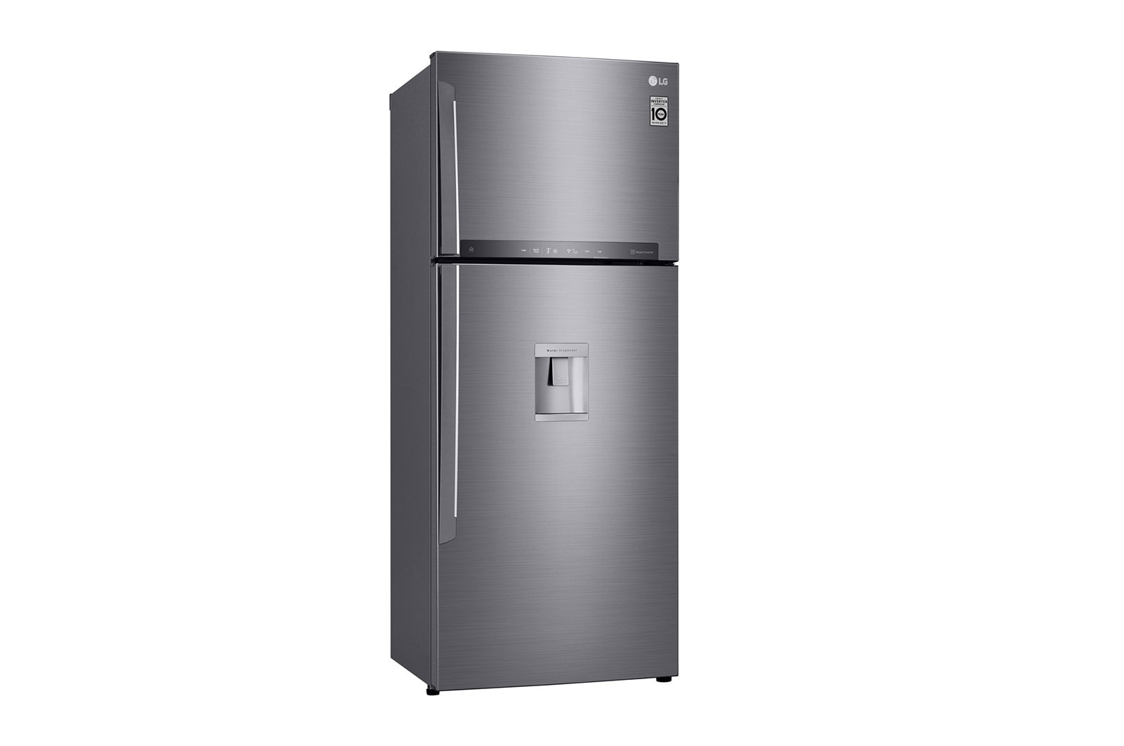 LG Nevera Top Freezer 424L con Door Cooling, Múltiple Flujo de aire y diagnóstico inteligente, GT44AGP