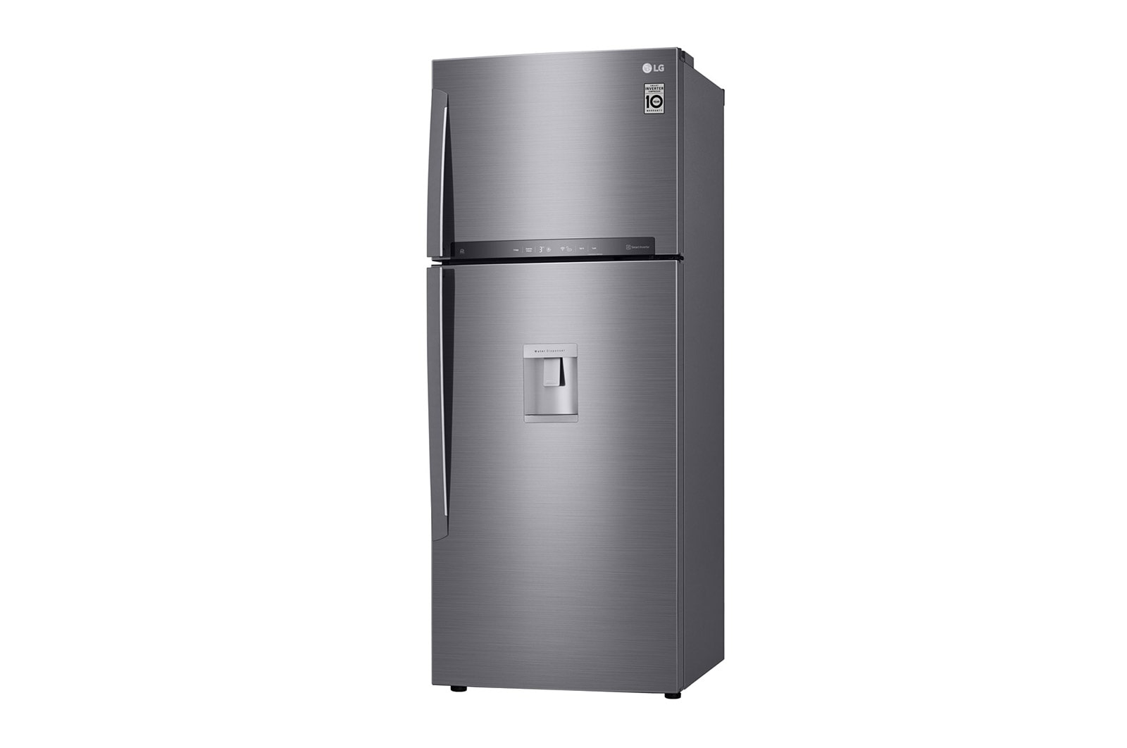 LG Nevera Top Freezer 424L con Door Cooling, Múltiple Flujo de aire y diagnóstico inteligente, GT44AGP
