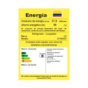 LG Nevera Top Freezer 424L con Door Cooling, Múltiple Flujo de aire y diagnóstico inteligente, GT44AGP