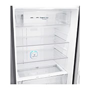 LG Nevera Top Mount Teconologia Door Cooling™, capacidad 438 LTS, No frost, Acabado Platinum silver, Filtro Hygiene Fresh+®, Smart Inverter, GT44SGP
