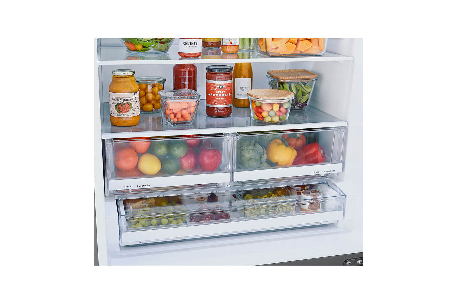 LG Nevera LG Bottom Freezer, 720lts, Multi Air Flow, Linear Inverter, LB26BGS