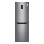 Vista frontal de Nevera LG  Bottom Freezer, capacidad  312 LTS Inverter linear compressor LB31MPP