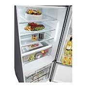 LG Nevera Bottom Freezer, 450 LTS, Inverter Linear Compressor, Dispensador de agua, LB40WVP