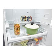 LG Nevera Bottom Freezer, 450 LTS, Inverter Linear Compressor, Dispensador de agua, LB40WVP