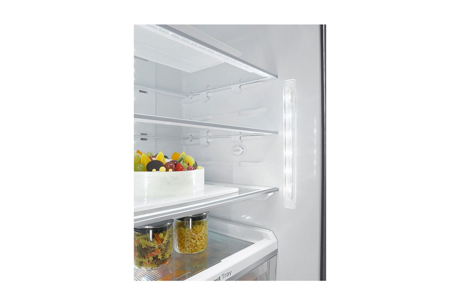 LG Nevera Bottom Freezer, 450 LTS, Inverter Linear Compressor, Dispensador de agua, LB40WVP