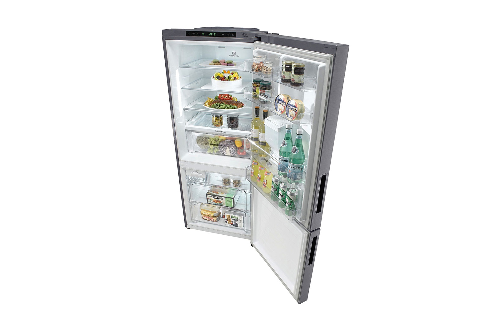 LG Nevera Bottom Freezer, 450 LTS, Inverter Linear Compressor, Dispensador de agua, LB40WVP