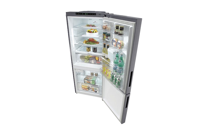LG Nevera Bottom Freezer, 450 LTS, Inverter Linear Compressor, Dispensador de agua, LB40WVP