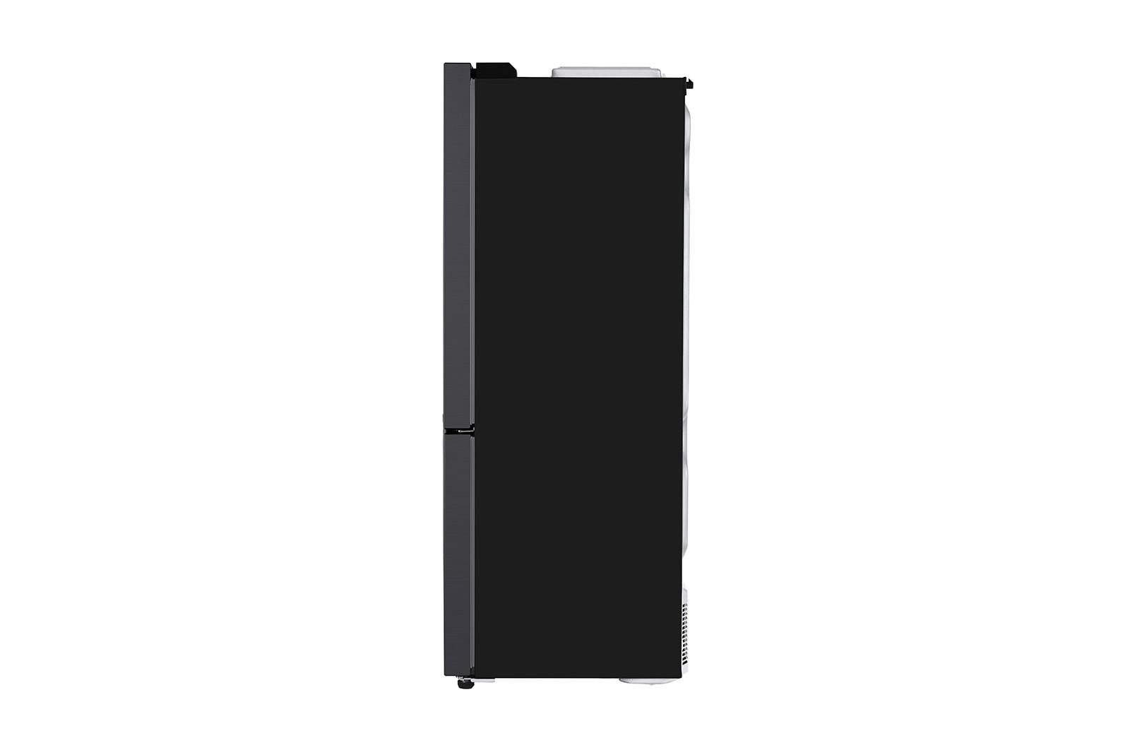 LG Nevera LG Bottom Freezer, 454lts, Tecnología NatureFRESH, Acabado Matte Black Steel, LB41WPT