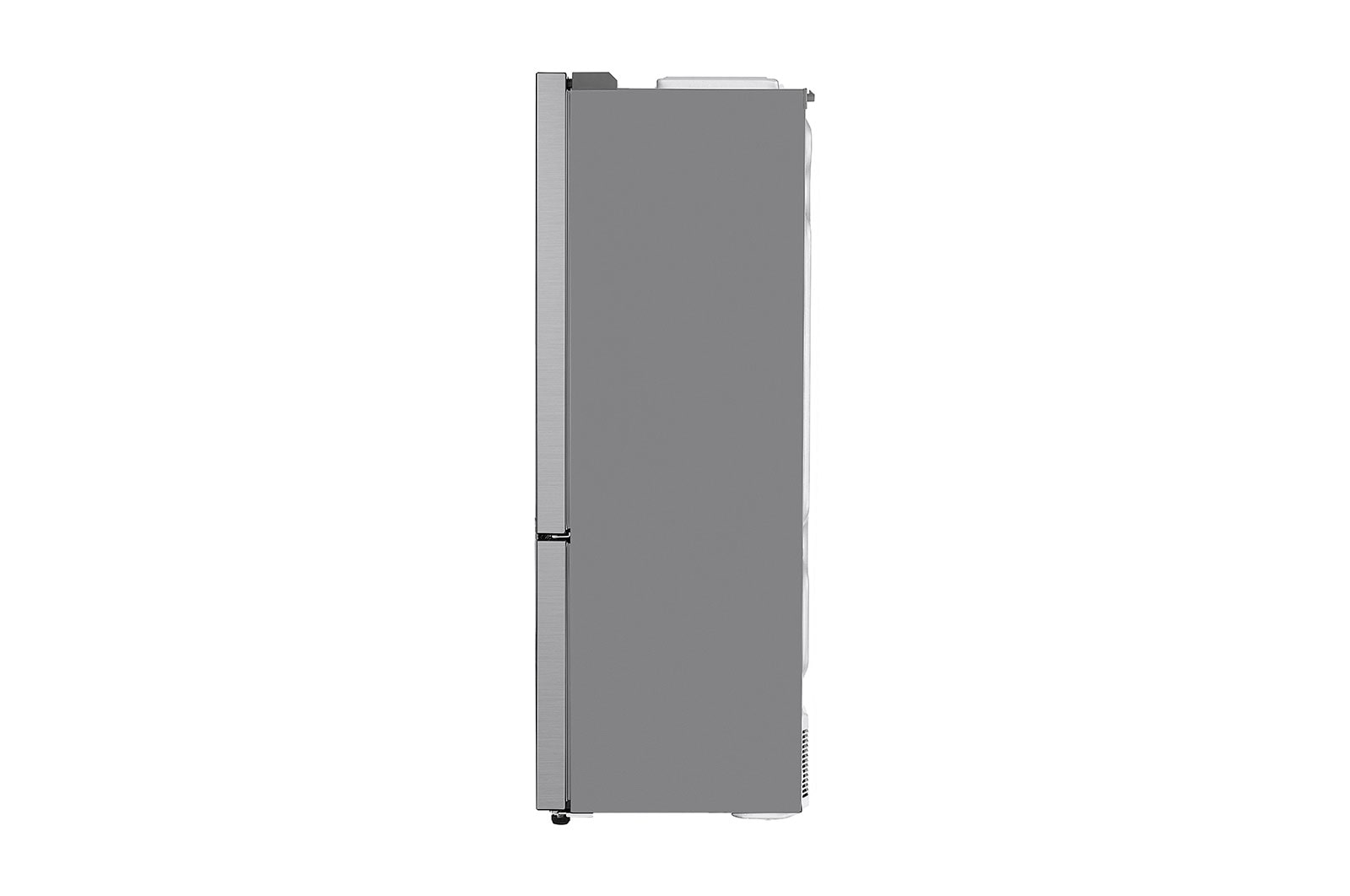 LG Nevera LG Bottom Freezer, 500lts, Tecnología NatureFRESH, Acabado Platinum Silver, LB45SPP