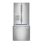 LG Nevecón Tipo europeo de 650 LTS, No frost, Acabado Acero Inoxidable Inverter Lineal Compressor, LM-F223RSX
