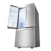 LG Nevecón Tipo europeo de 650 LTS, No frost, Acabado Acero Inoxidable Inverter Lineal Compressor, LM-F223RSX