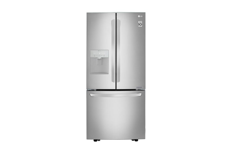 LG Nevecón Tipo europeo de 650 LTS, No frost, Acabado Acero Inoxidable Inverter Lineal Compressor, LM-F223RSX