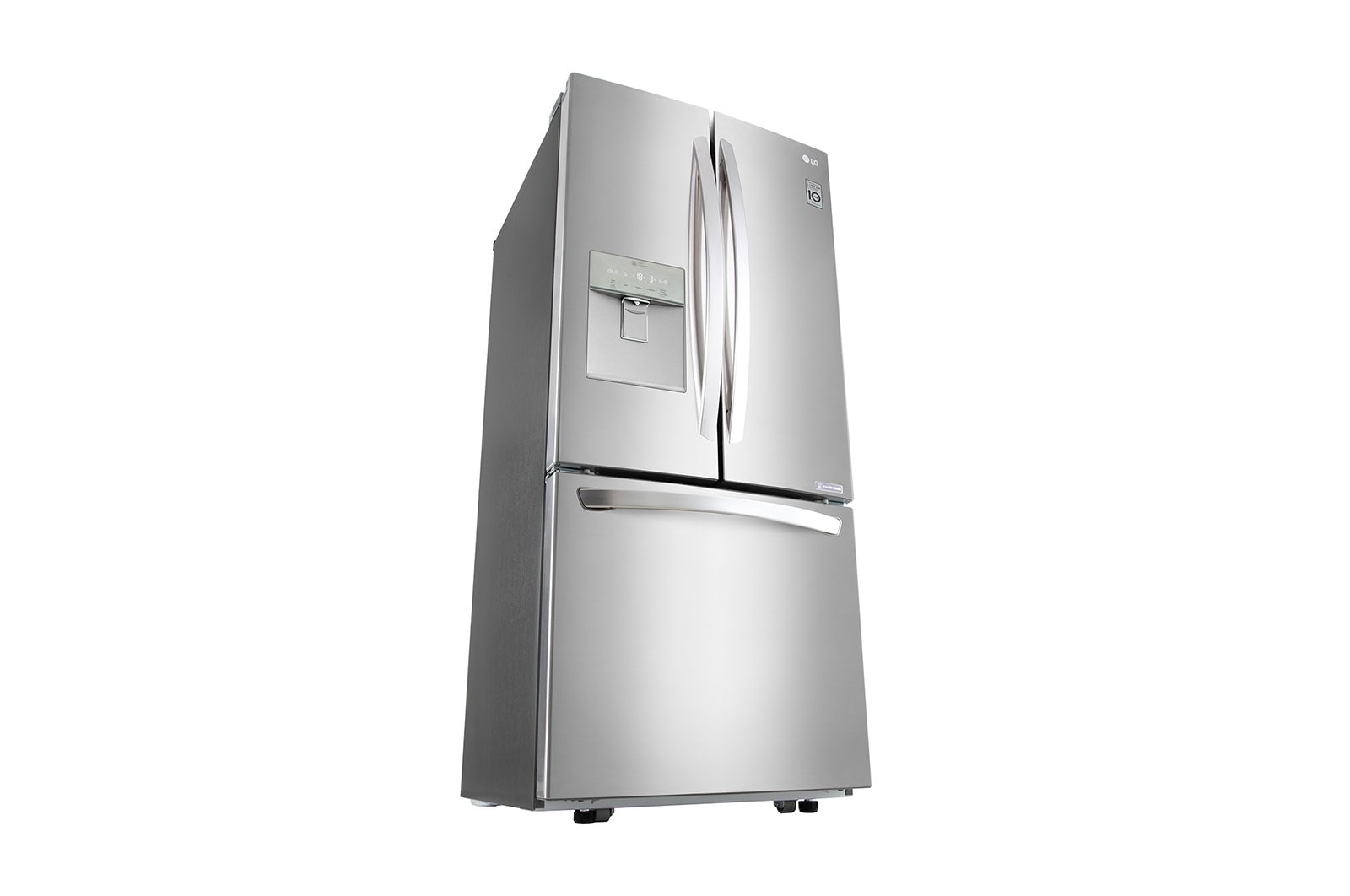 LG Nevecón Tipo europeo de 650 LTS, No frost, Acabado Acero Inoxidable Inverter Lineal Compressor, LM-F223RSX