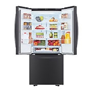 LG Nevecón LG French Door, Color Matte Black (MC), Compresor Smart Inverter, Capacidad Total Almacenamiento 618 L, LM22BGTK