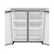 LG Nevecon tipo europeo, 506L, ThinQ, acero inoxidable, Inverter Linear Compressor, Hygiene Fresh+, 10 años de garantía, LM57SPP1