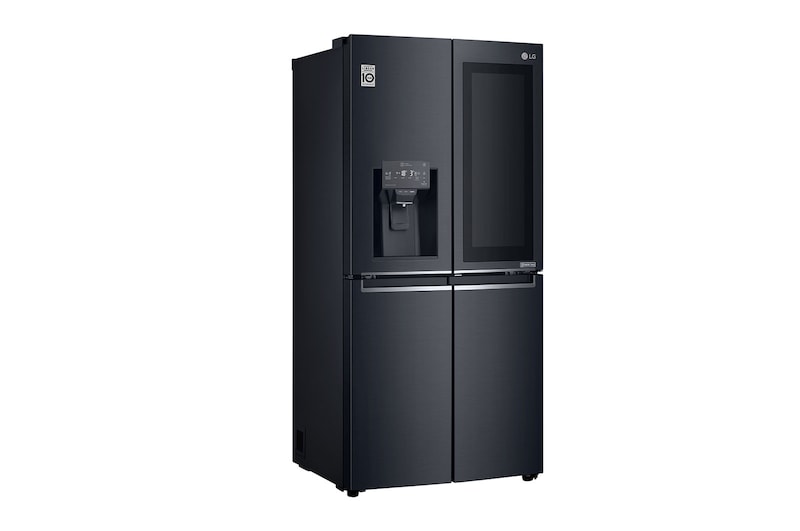 Nevecón LG LM57SXT InstaView vista frontal izquierda