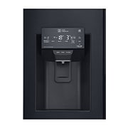 Vista dispensador de agua de Nevecón LG LM57SXT InstaView