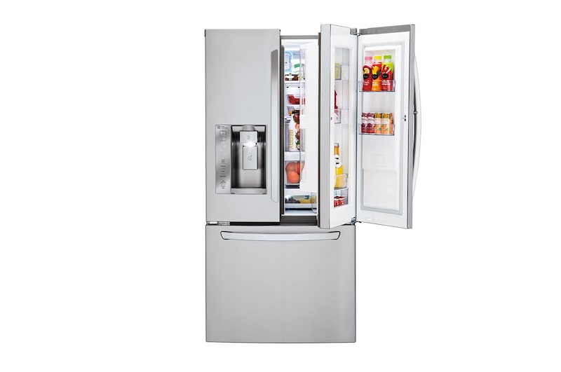 LG Nevecón Tipo europeo con Door-in-Door® de 740,2 LTS, No frost, Acabado Acero Inoxidable, filtro Fresh Filter, Inverter Lineal Compressor, LM63SDS