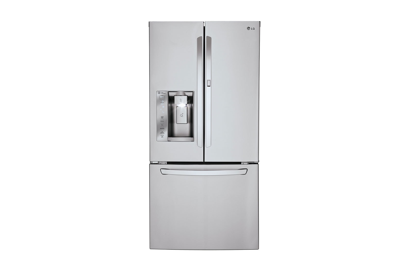 LG Nevecón Tipo europeo con Door-in-Door® de 740,2 LTS, No frost, Acabado Acero Inoxidable, filtro Fresh Filter, Inverter Lineal Compressor, LM63SDS