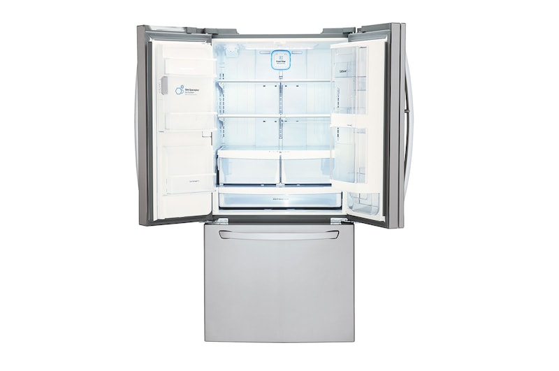 LG Nevecón Tipo europeo con Door-in-Door® de 740,2 LTS, No frost, Acabado Acero Inoxidable, filtro Fresh Filter, Inverter Lineal Compressor, LM63SDS