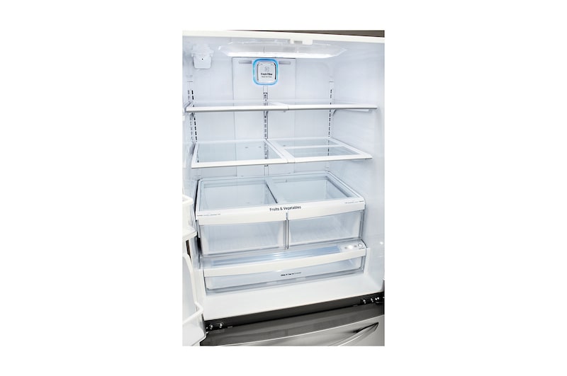 LG Nevecón Tipo europeo con Door-in-Door® de 740,2 LTS, No frost, Acabado Acero Inoxidable, filtro Fresh Filter, Inverter Lineal Compressor, LM63SDS