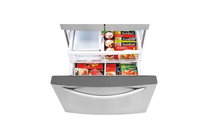 LG Nevecón Tipo europeo con Door-in-Door® de 740,2 LTS, No frost, Acabado Acero Inoxidable, filtro Fresh Filter, Inverter Lineal Compressor, LM63SDS