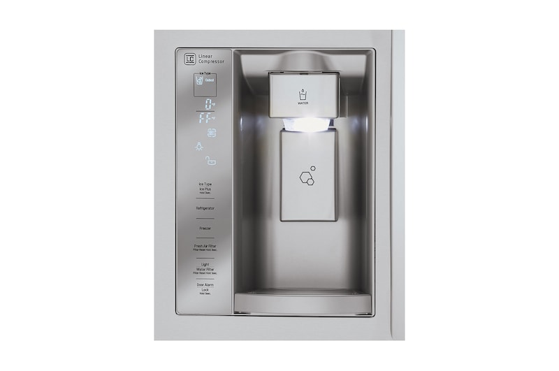 LG Nevecón Tipo europeo con Door-in-Door® de 740,2 LTS, No frost, Acabado Acero Inoxidable, filtro Fresh Filter, Inverter Lineal Compressor, LM63SDS