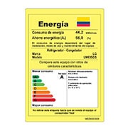 LG Nevecón Tipo europeo de 741 LTS, No frost, Acabado Acero Inoxidable, Filtro Fresh Filter, Inverter Lineal Compressor, LM63SGS