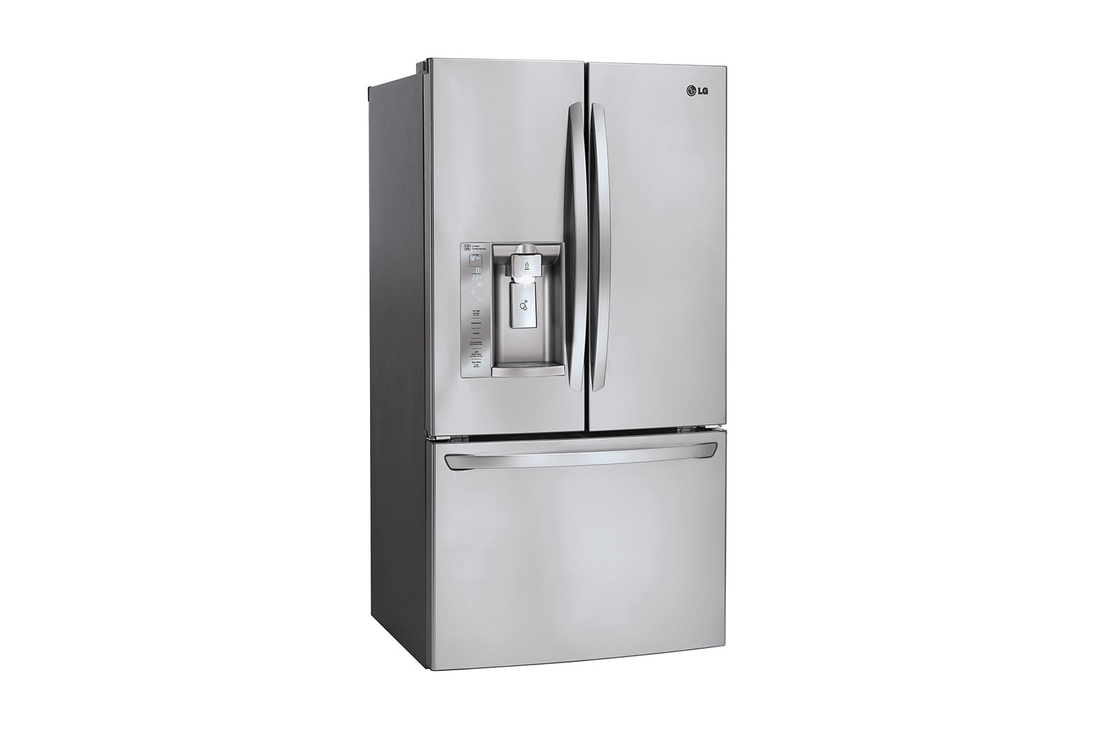 LG Nevecón Tipo europeo de 741 LTS, No frost, Acabado Acero Inoxidable, Filtro Fresh Filter, Inverter Lineal Compressor, LM63SGS