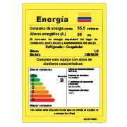 LG Nevecón tipo europeo-3 puertas, 695L, Acabado STS, Inverter Linear Compresor, dispensador agua - hielo, LINEAR Cooling, Door Cooling, ThinQ, Garantía 10 años en compressor, LM65SGS