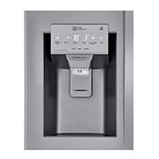 LG Nevecón tipo europeo-3 puertas, 695L, Acabado STS, Inverter Linear Compresor, dispensador agua - hielo, LINEAR Cooling, Door Cooling, ThinQ, Garantía 10 años en compressor, LM65SGS