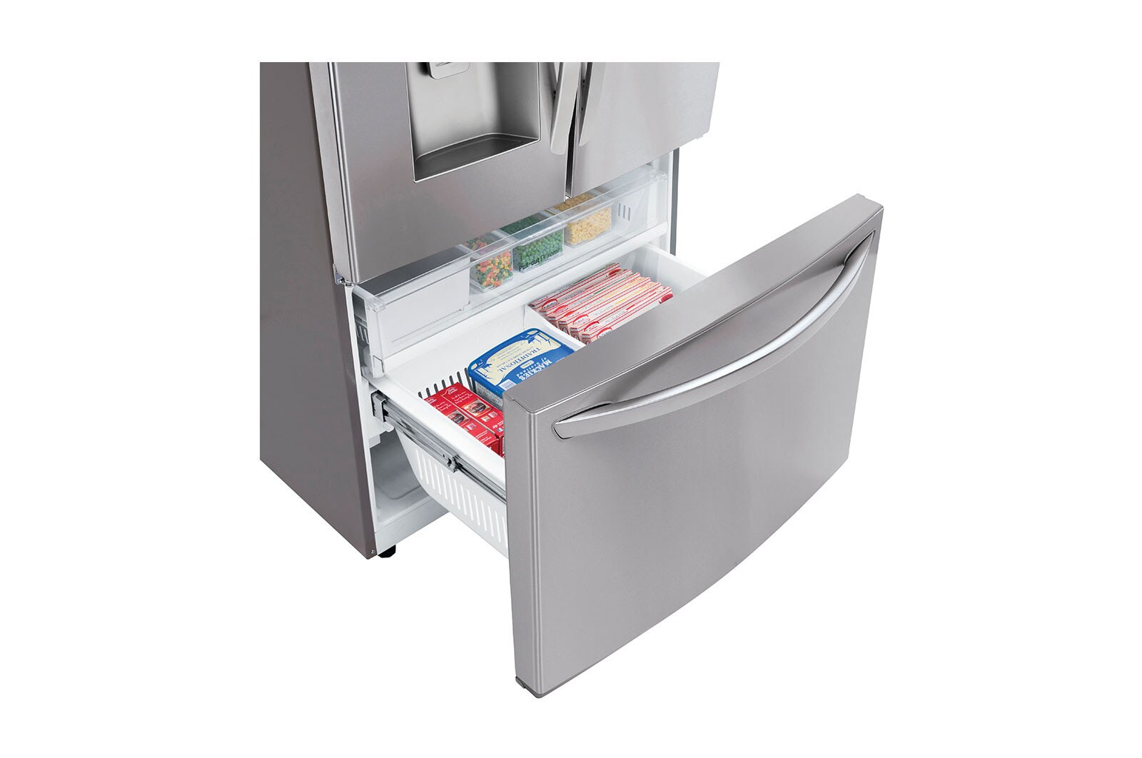 LG Nevecón Tipo europeo de 793LTS, No frost, Acabado Acero Inoxidable, Hygiene FRESH+TM, Inverter Lineal Compressor, LM75SGS