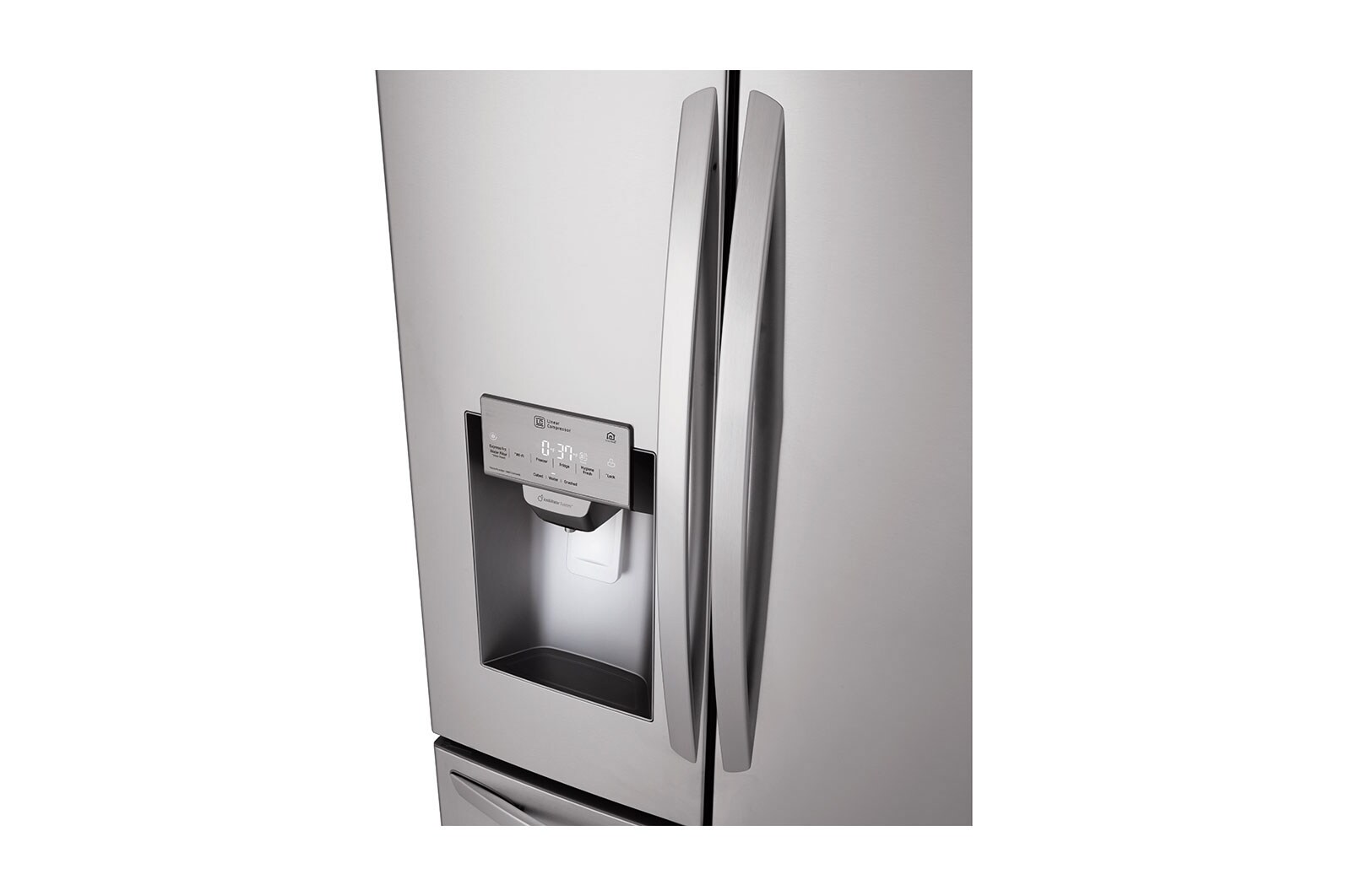 LG Nevecón Tipo europeo de 793LTS, No frost, Acabado Acero Inoxidable, Hygiene FRESH+TM, Inverter Lineal Compressor, LM75SGS