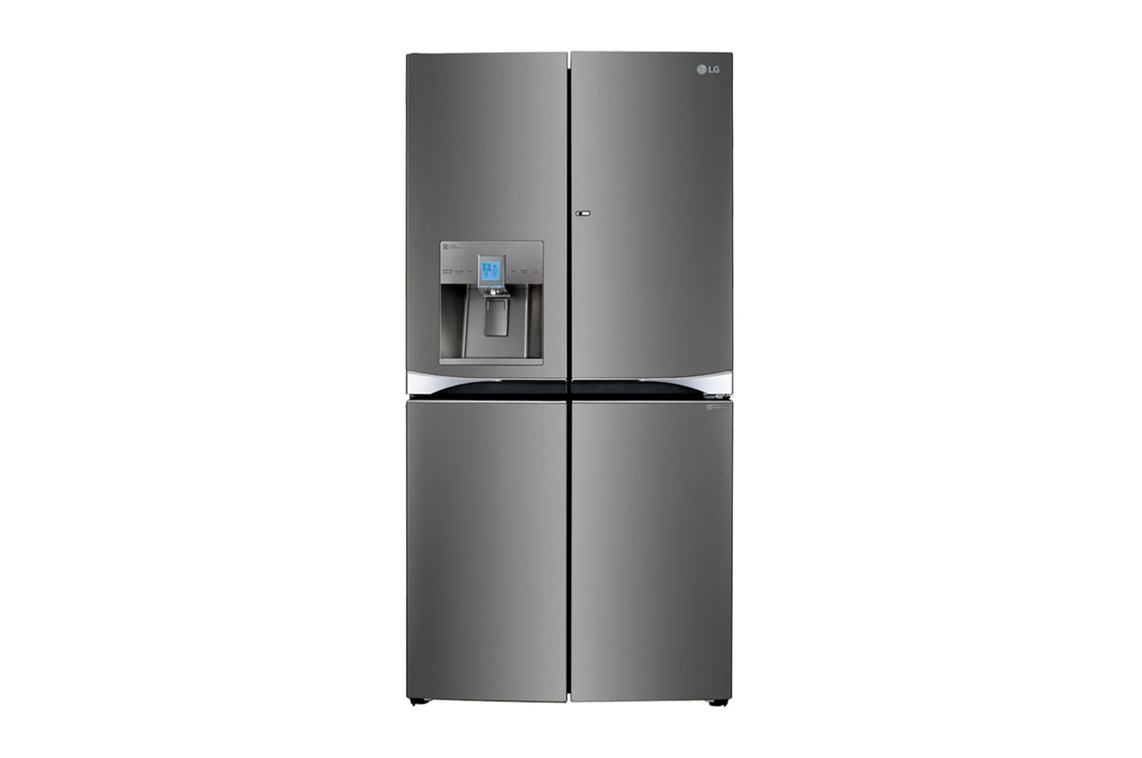 LG Nevecón LG con Door-in-Door®, Tipo europeo de 889 LTS, No frost, Acabado Acero Inoxidable, Filtro Hygiene Fresh+®, Inverter Lineal Compressor, LM86SDD1