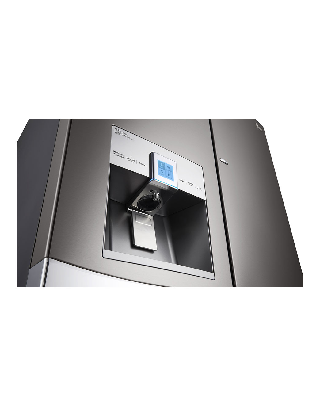 LG Nevecón LG con Door-in-Door®, Tipo europeo de 889 LTS, No frost, Acabado Acero Inoxidable, Filtro Hygiene Fresh+®, Inverter Lineal Compressor, LM86SDD1